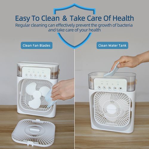 Portable Air Conditioners- 3-In-1 Cooling Fan with 2-Speed Mist Fan