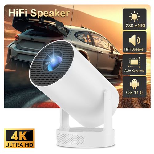 4K high-definition projector. Intelligent Android system. A vast array of films and TV shows are waiting for you