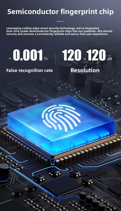 Smart Fingerprint Electronic Padlock Model SP100