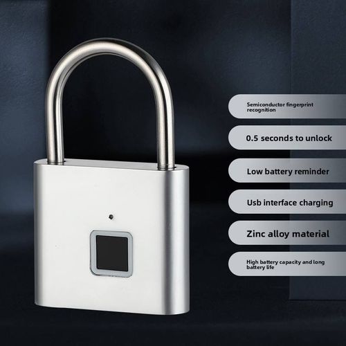 Smart Fingerprint Electronic Padlock Model SP100