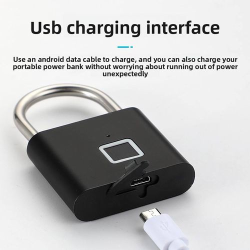 Smart Fingerprint Electronic Padlock Model SP100