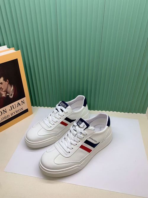 Light luxury genuine leather low-top women's shoes