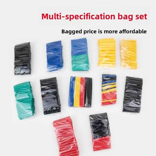 560 pcs colored and black heat shrink tubing low voltage wire protection sleeves