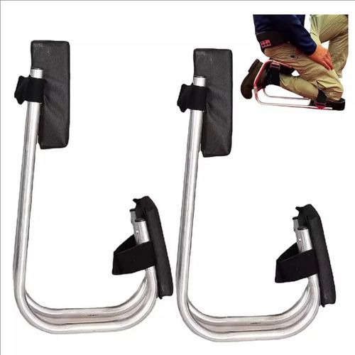 Industrial Grade Wearable Knee Seats for Gardening Ergonomically Designed with Stainless Steel