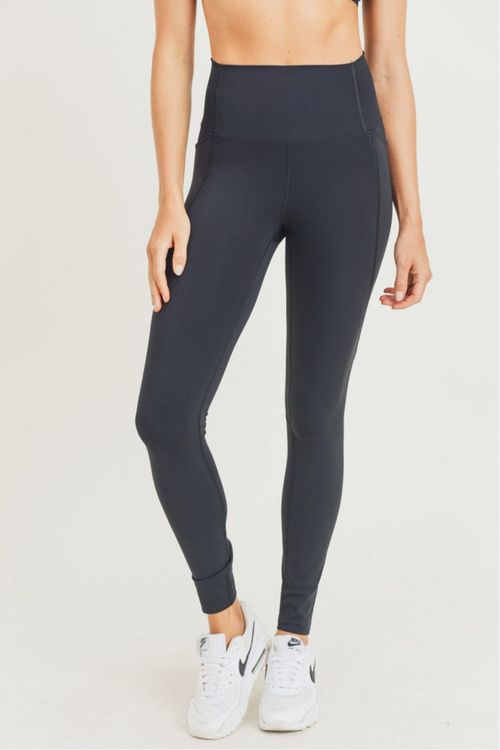 MONO B RED Waist Shaper Essential Legging (Black)