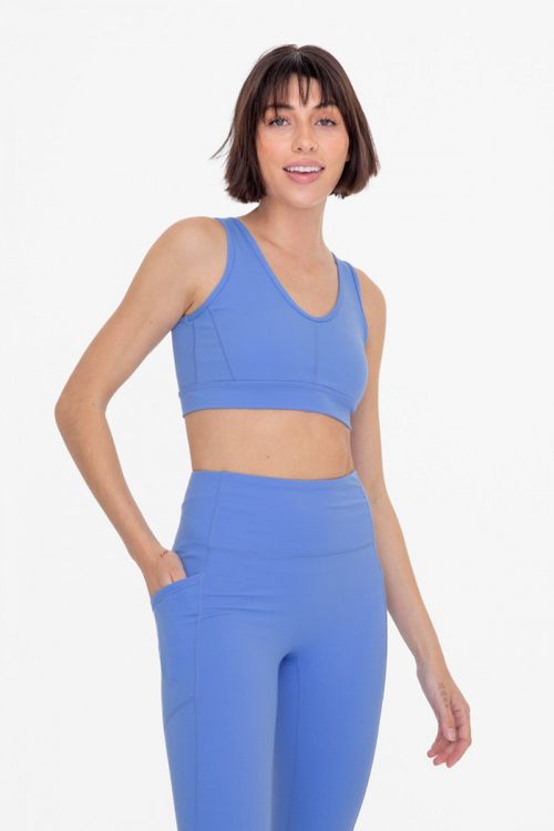 MONO B BRONZE Newport Cutout Performance Sports Bra