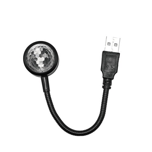 Flexible USB Car Star Projection Atmosphere Light