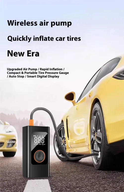 Rechargeable Wireless Portable Tire Inflator