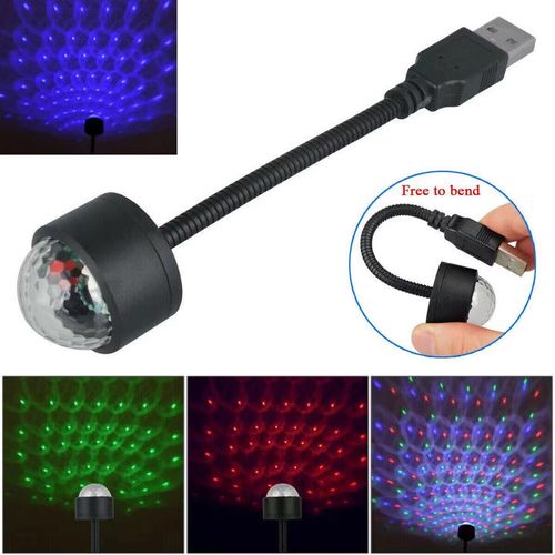 Flexible USB Car Star Projection Atmosphere Light