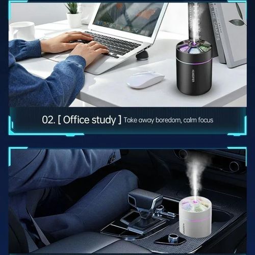 Colorful LED Car Aroma Humidifier