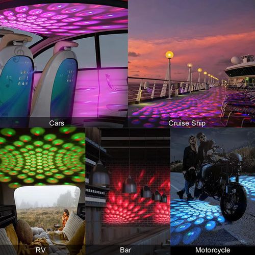 Flexible USB Car Star Projection Atmosphere Light