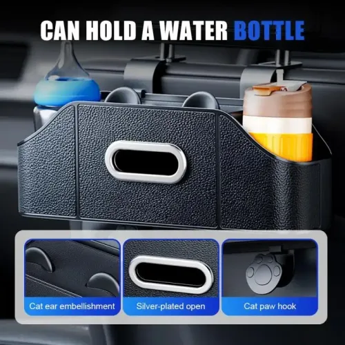 Multifunctional Car Seat Back Storage Box