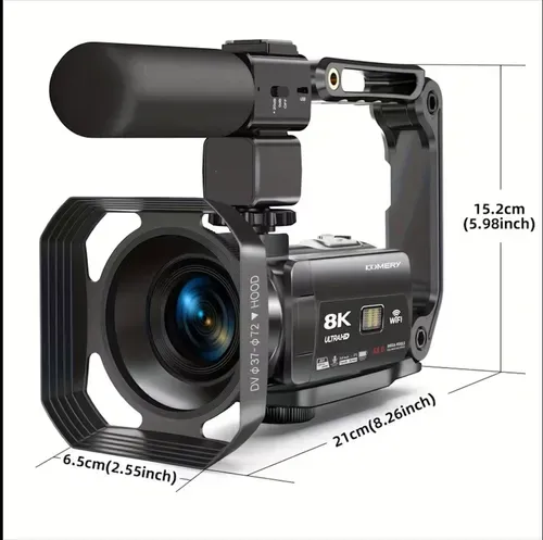 8K Handheld Camcorder