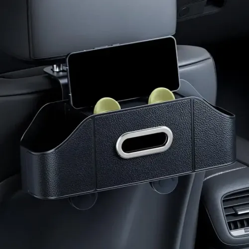 Multifunctional Car Seat Back Storage Box