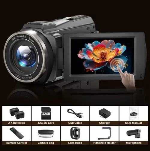 8K Handheld Camcorder