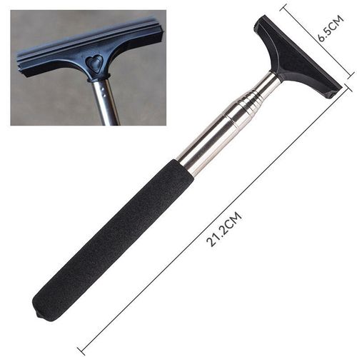 Retractable Car Rearview Mirror Water Wiper