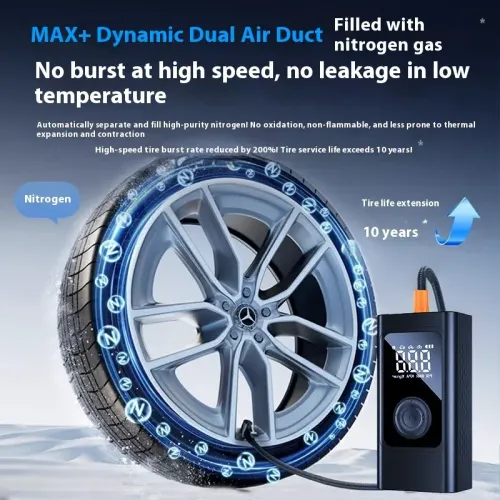 Rechargeable Wireless Portable Tire Inflator