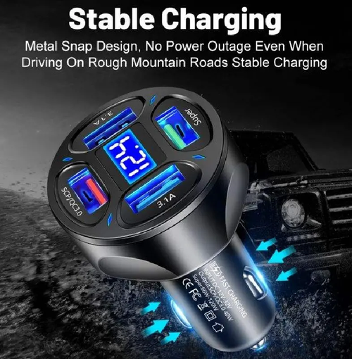 Multifunctional Fast Car Charger