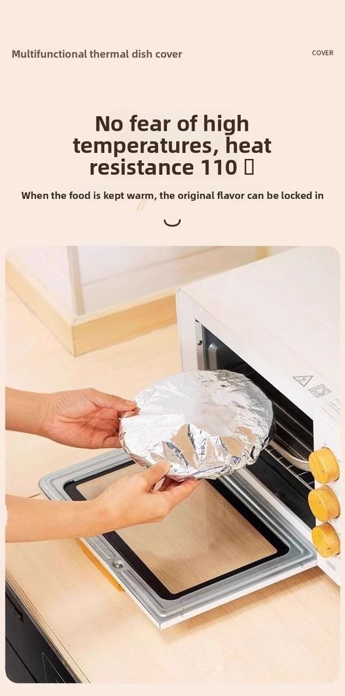 100PCS Disposable Aluminum Foil Food Covers, Kitchenware Cookware Accessory for Home Dining Table Food Containers, High-Quality Heat Retention and Freshness Preservation