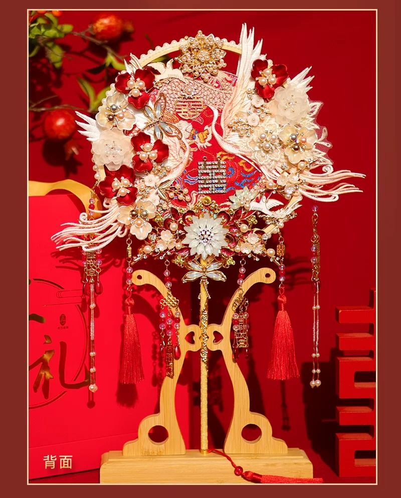 DIY婚慶團扇