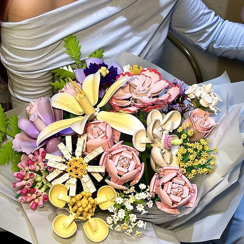 手捧花
