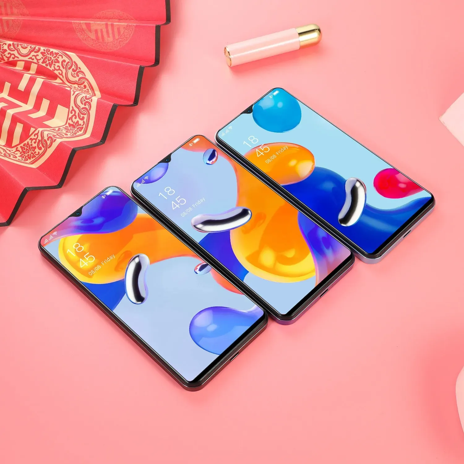 🎉🎉Authentic Official Global Version, 7.5-inch Large Screen, 5800mAh Long-Lasting Battery, 24MP Front + 58MP HD Rear Camera, Dual SIM Standby Android Smartphone