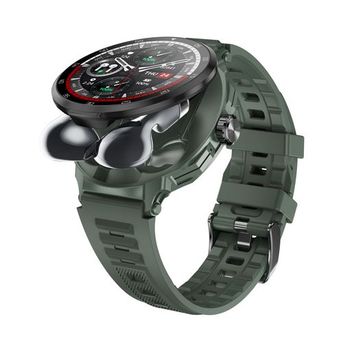 🔥D11 2‑in‑1 Smart Watch Built‑in TWS Earbuds Bluetooth Call Heart Rate Blood Oxygen Sports Fitness Smartwatch For Africa Market Android IOS
