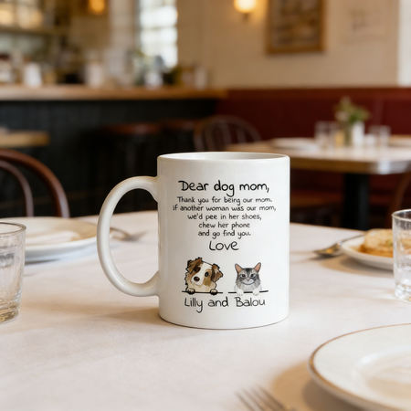 Sehr geehrte Eltern-Personal isierte Tasse