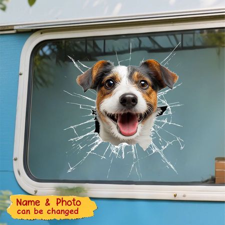 Kunden spezifisches Foto-Decal-personal isierte Geschenke für Hunde-Katzen liebhaber