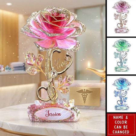 Krankens ch wester Leben-Personal isierte Krankens ch wester Custom Shaped Acryl Plaque