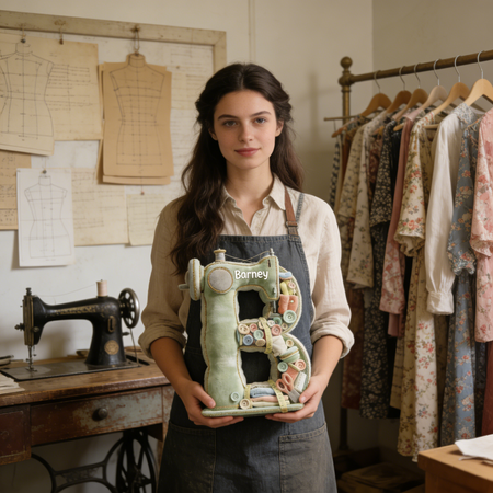 Nähen Alphabet benutzer definierte Form Kissen-personal isierte Geschenke für Abwasser kanäle