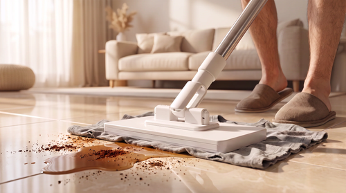 50% OFF 🌿💦 Disposable dust mop with 4 reusable covers