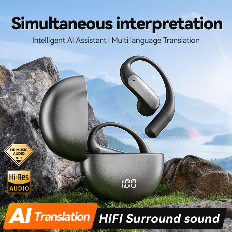 M118 AI headset, smart headset, simultaneous interpretation headset, wireless Bluetooth headset🎶