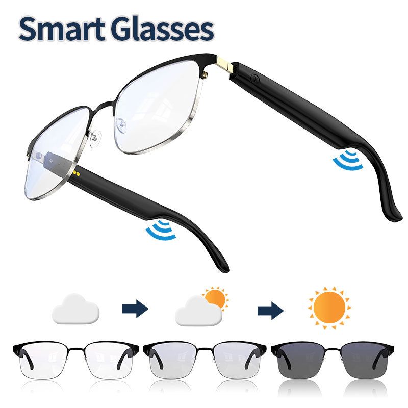 Y06-11, gradient glasses, smart AI glasses, Bluetooth glasses, UV protection glasses😎