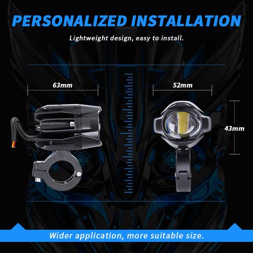 LED Spotlights for Motorcycles