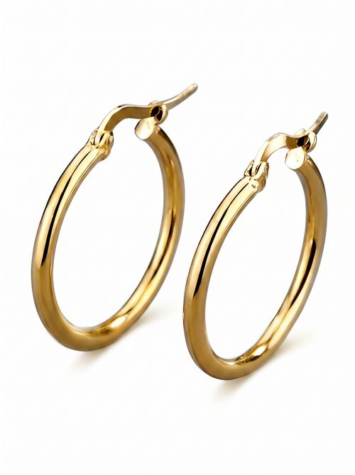 Elegant and Exquisite 18K Gold-Plated Earrings