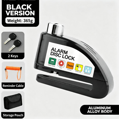 Disc Brake Lock Alarm
