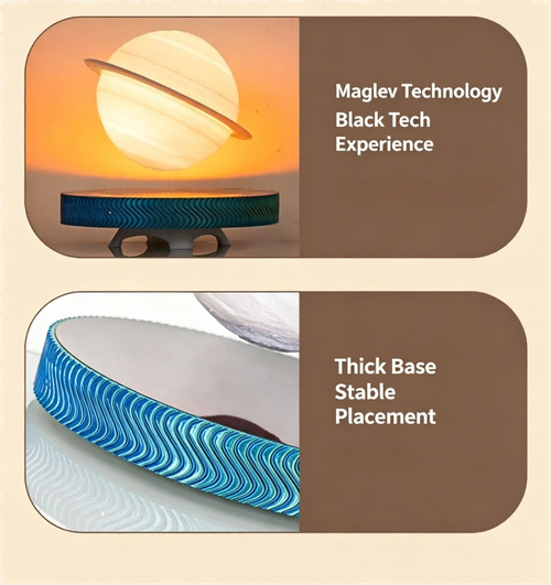 Maglev Moon Lamp