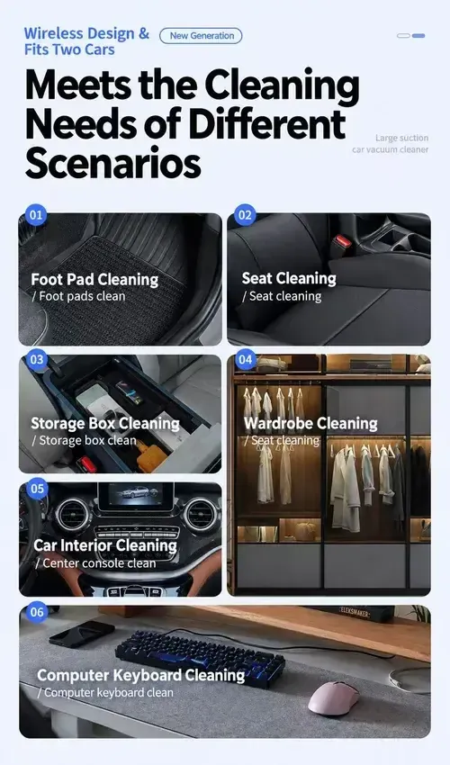 Cordless Car Vacuum Cleaner Ghana | Car & Home Cleaning