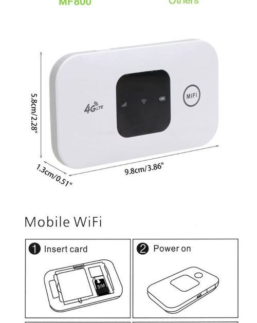 MF800 4G LTE Pocket WiFi Router Ghana | Mobile Hotspot