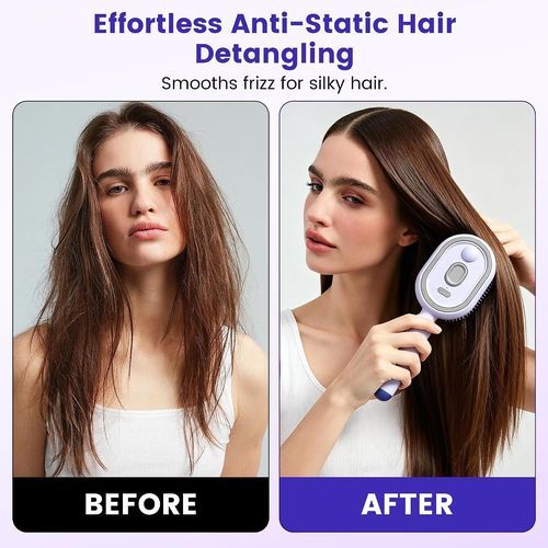 Heated Steam Spray Detangling Brush Ghana | 3 Colours