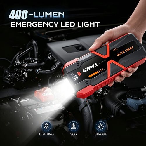 GRMA Car Jump Starter with Air Pump & Power Bank Ghana