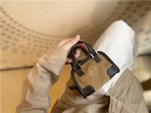 2025 クロスボーダー新作 レトロヴィンテージバッグ ミニシリンダー 斜めがけ 撞色デザイン