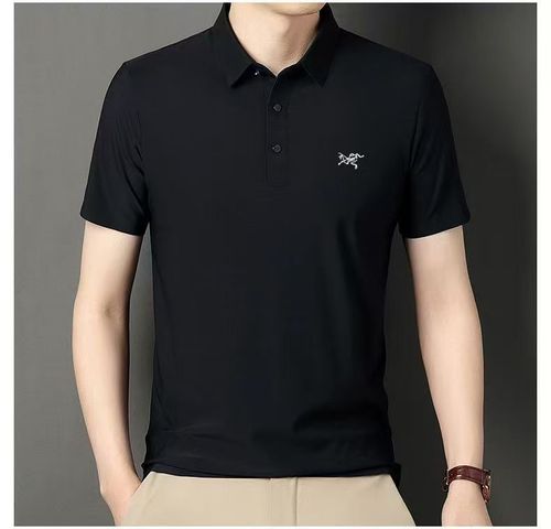 Arc'teryx 刺繍 ビジネス・カジュアル メンズ POLO シャツ メンズ T シャツ ショートスリーブ ストレッチ M-4XL