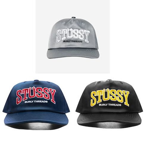 ステューシー STUSSY キャップ 帽子 MD BURLY THREADS CAP ストラップ 1311161