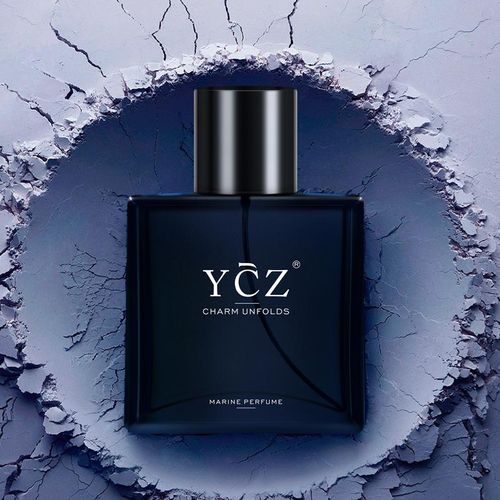 YCZ Midnight Gentleman Eau de Parfum for Men 50ml Lasting Oriental Woody Scented Cologne with Vanilla Orchid Sandalwood Notes Marine Perfume Edp Fragrance