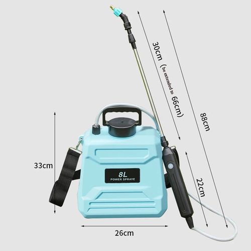 Agricultural electric sprayer, garden planting watering electric backpack sprayer