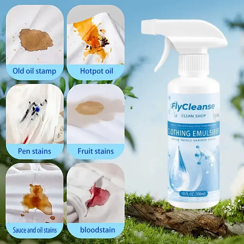 Clothing emulsifier, non-ionic laundry pre-treatment agent