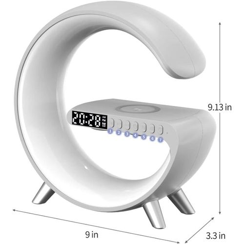 Bluetooth speaker, multi-functional wireless charging, home alarm clock, ambient light