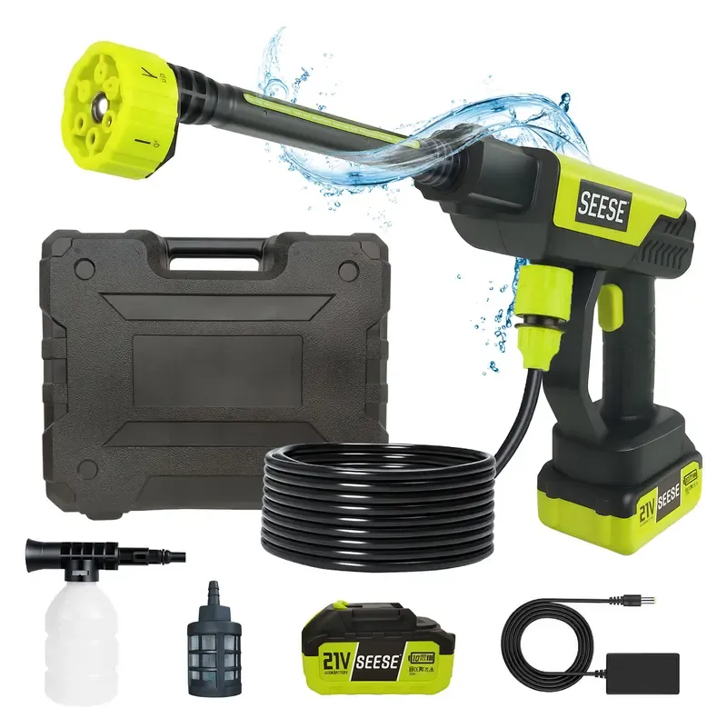 Cordless high-pressure washer